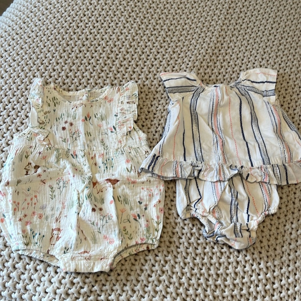 Baby girl rompers